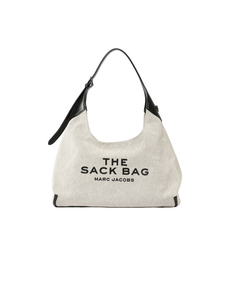 Marc Jacobs Shoulder Bag — Gray Cotton