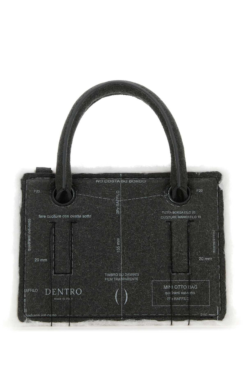 Dentro Otto Top Handle Bag — Gray