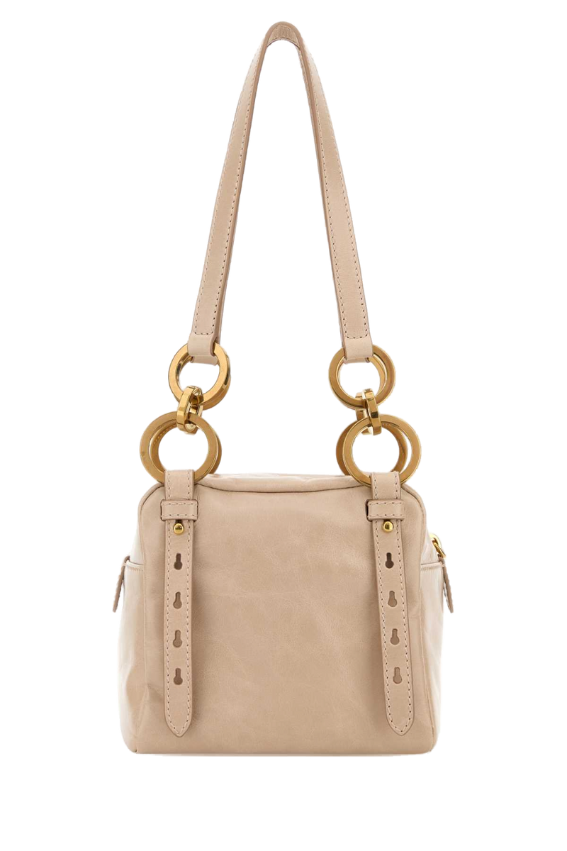 Prada Bauletto Shoulder Bag — Pink Vitello