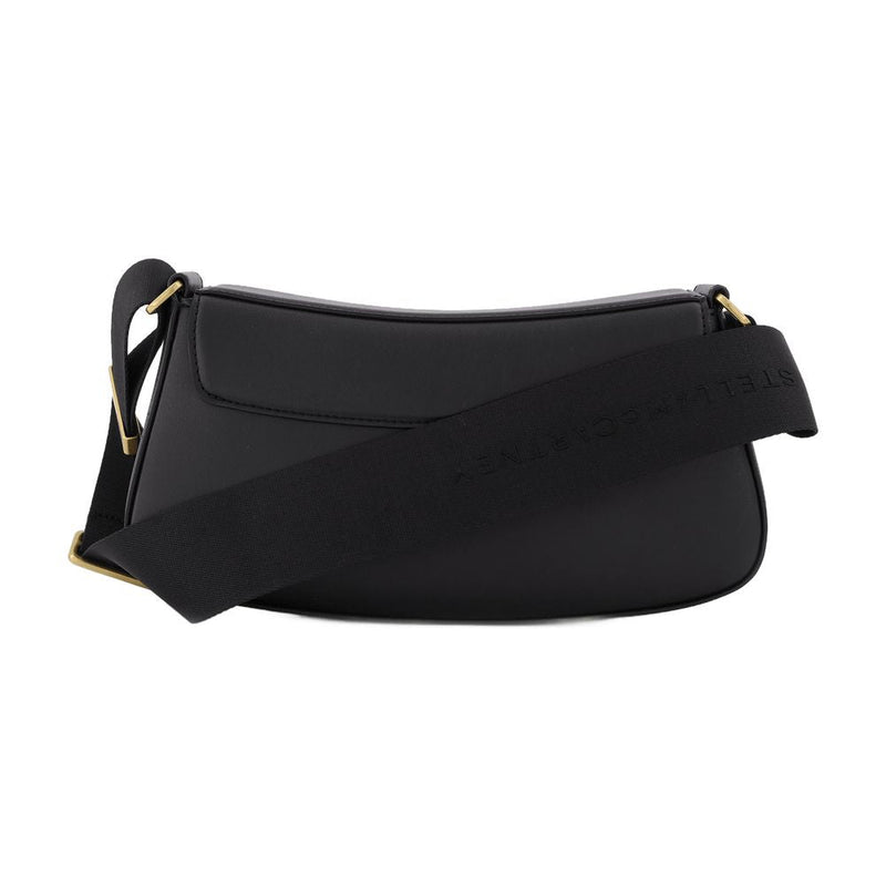 Stella Mccartney Shoulder Bag — Black Synthetic_leather