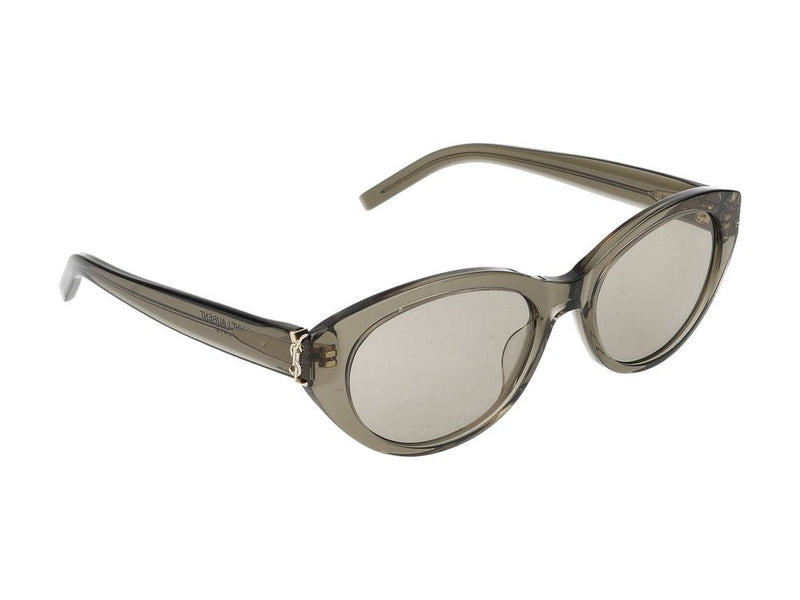 Saint Laurent Sl Sunglasses — Grey-Brown Acetate