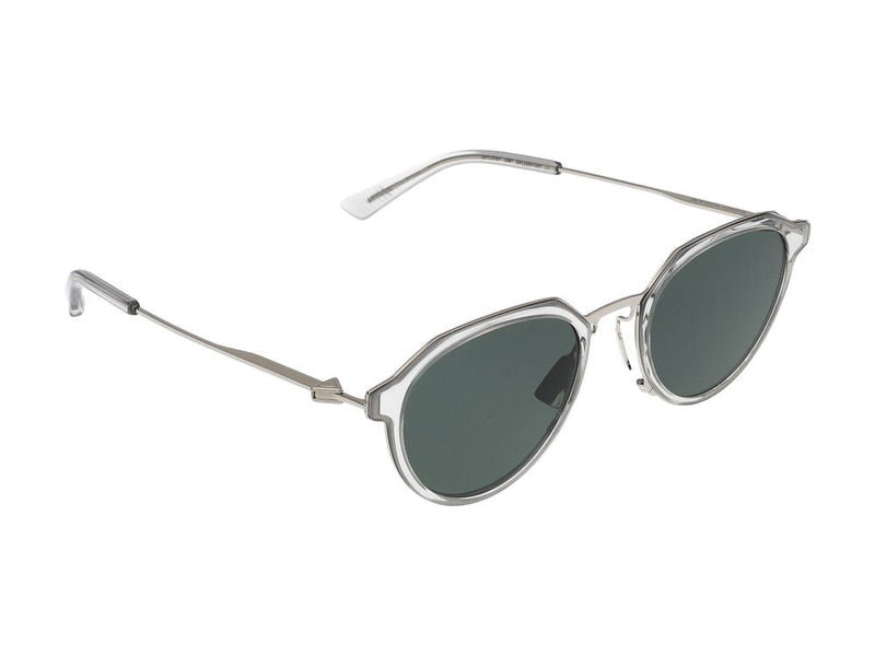 Bottega Veneta Bv1331s Round-Frame Sunglasses — Grey Acetate