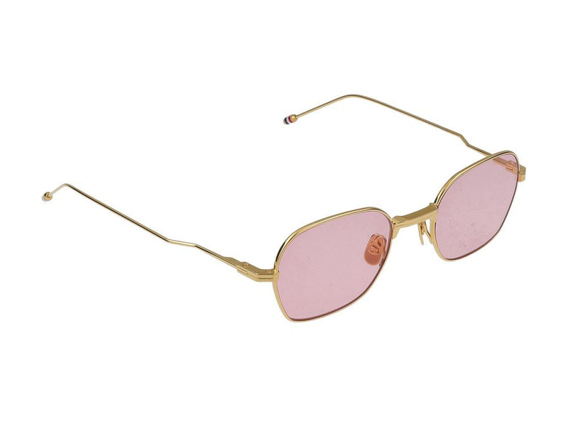 Thom Browne Ues936d-G0001-712-48 Sunglasses — Pink Acetate/titanium