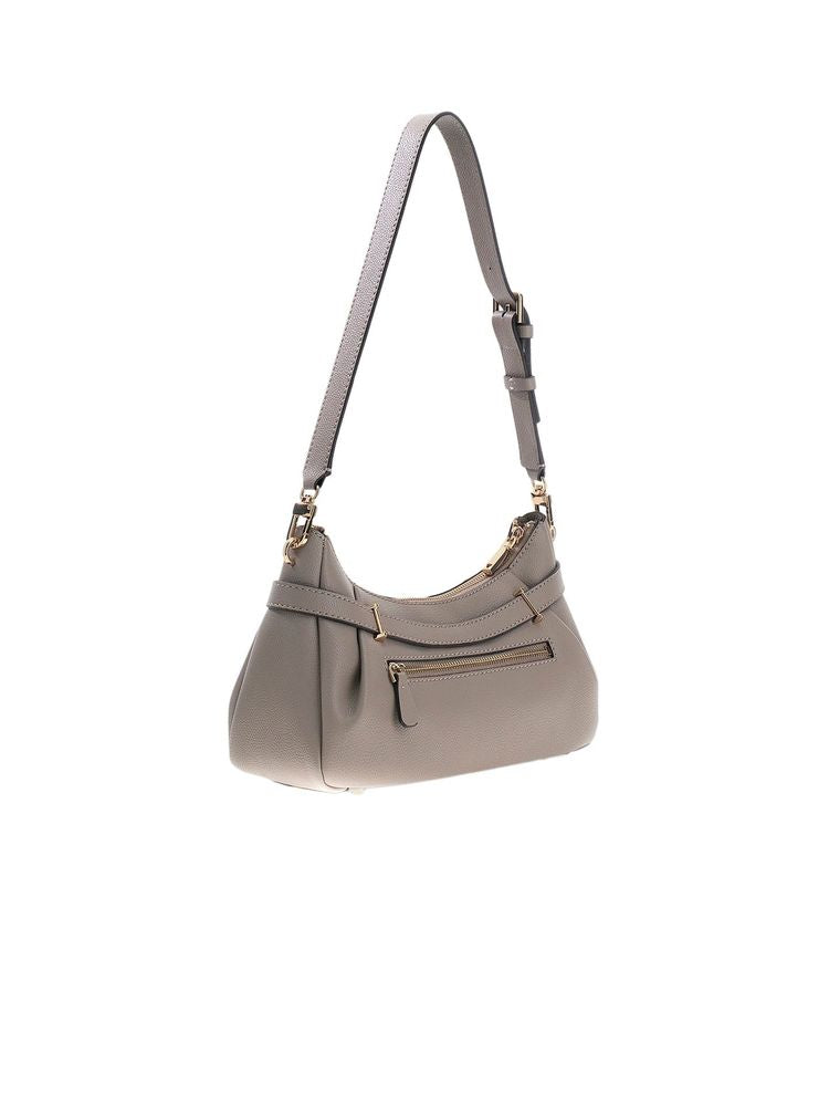 Guess Yesba Shoulder Bag — Gray Polyurethane