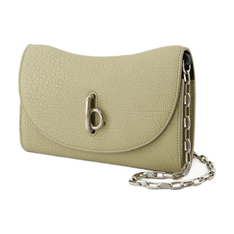 Burberry Rocking Horse Wallet — Beige Calfskin