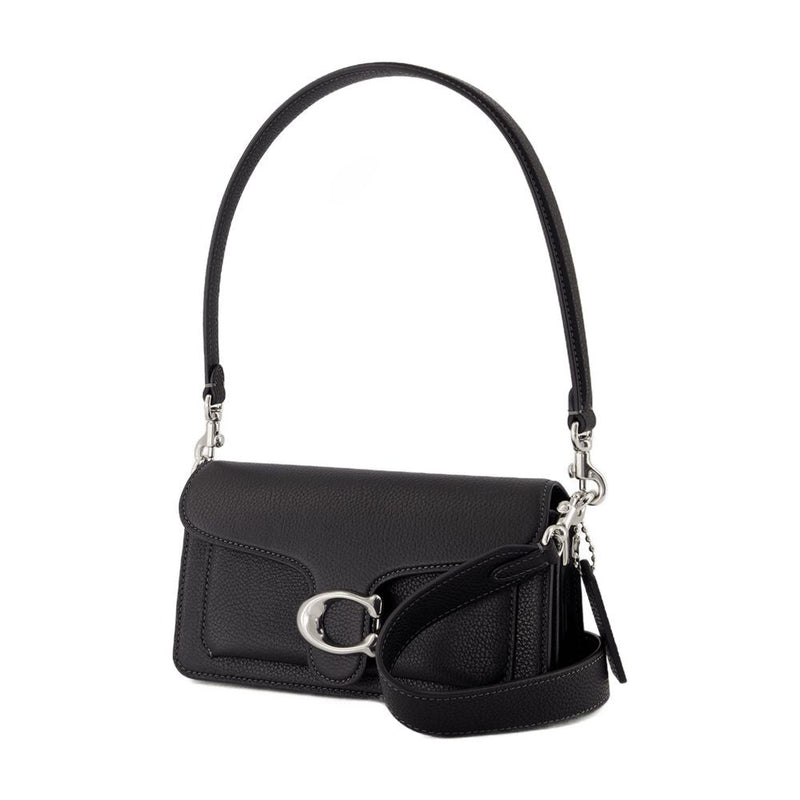 Coach Tabby Shoulder Bag — Black Cowhide