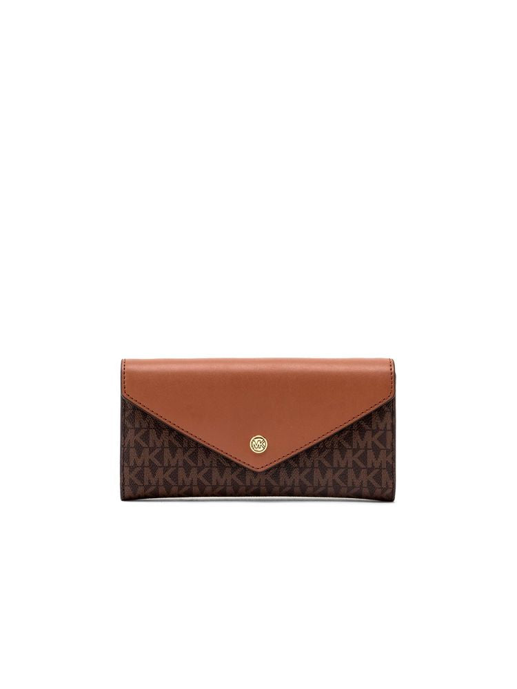 Michael Kors Wallet — Brown Polyurethane