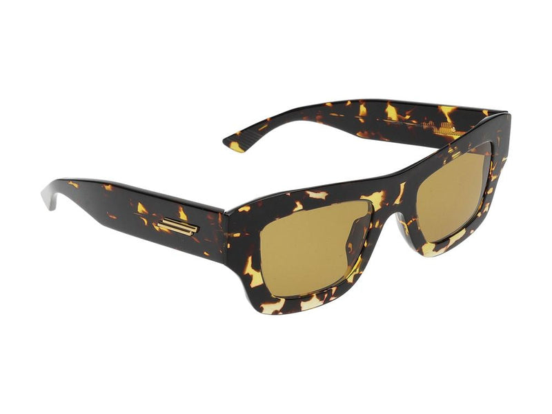 Bottega Veneta Bv1357s Tortoiseshell Acetate Sunglasses — Havana
