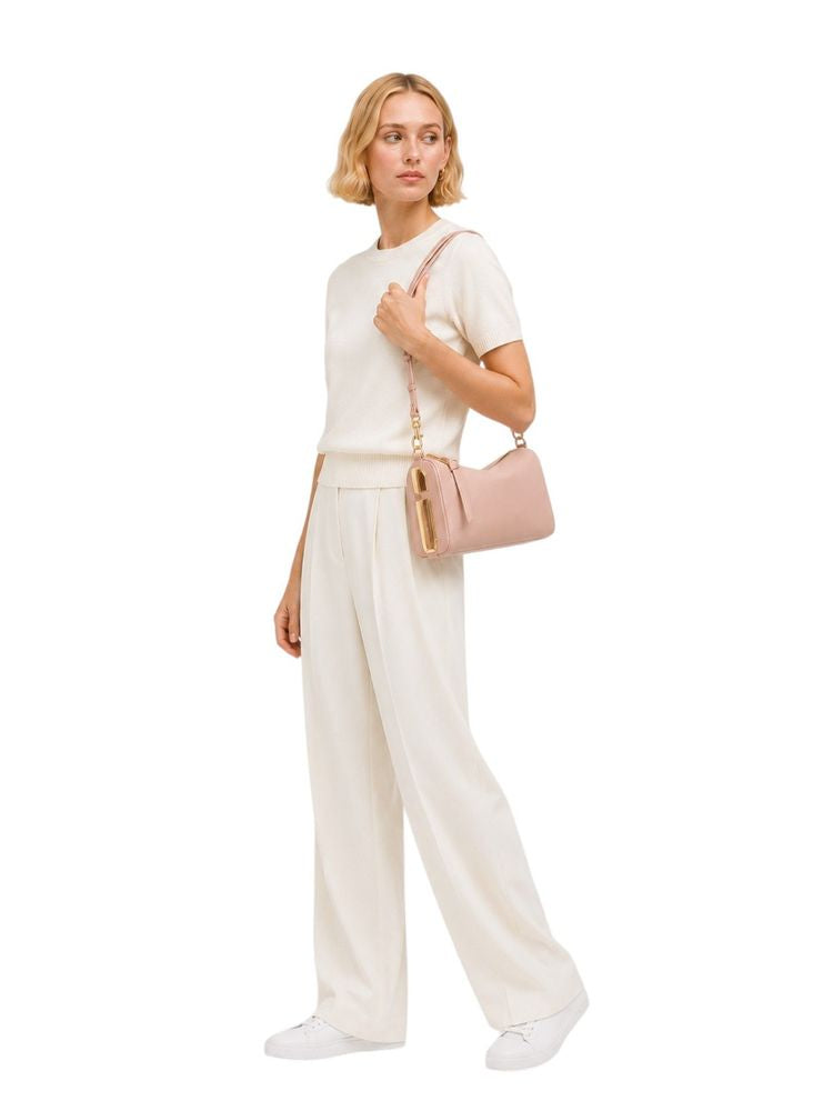 Marc Jacobs Snapshot Shoulder Bag — Rose Calf Skin