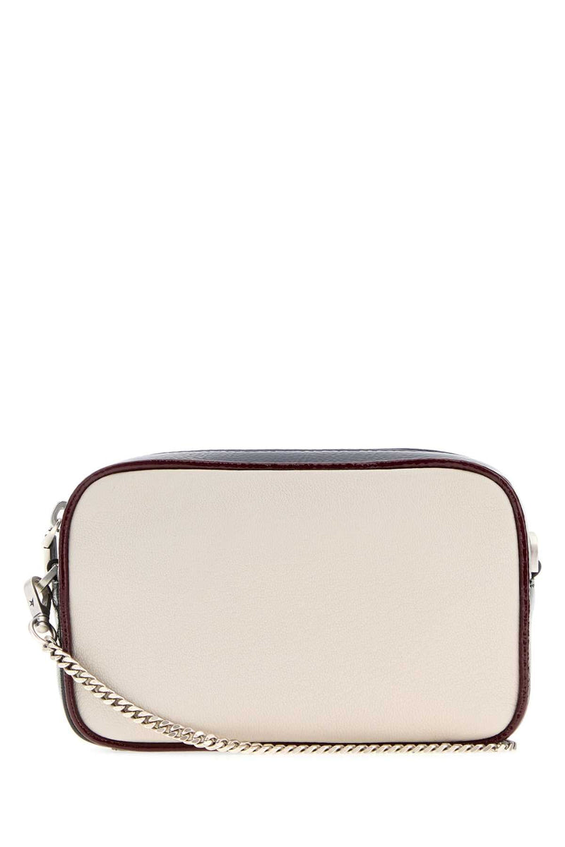 Golden Goose Deluxe Brand Mini Star Crossbody Bag — Beige