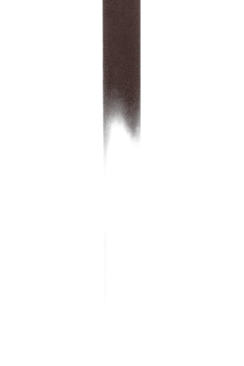 Valentino Garavani Studded Suede Belt — Brown