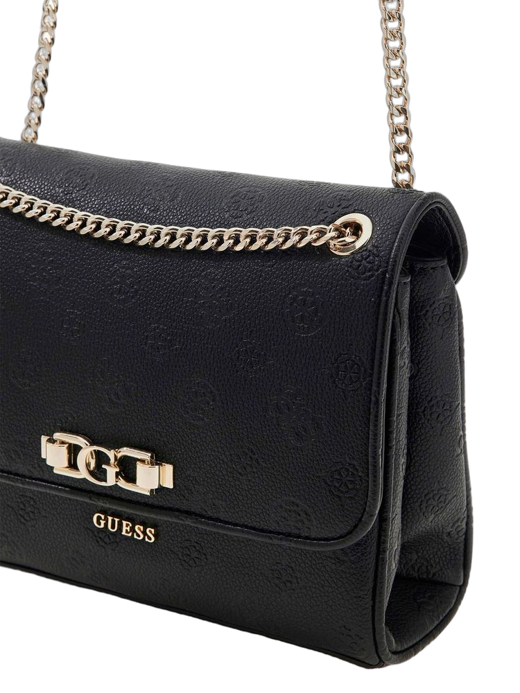 Guess Anise Crossbody Bag — Black Polyurethane