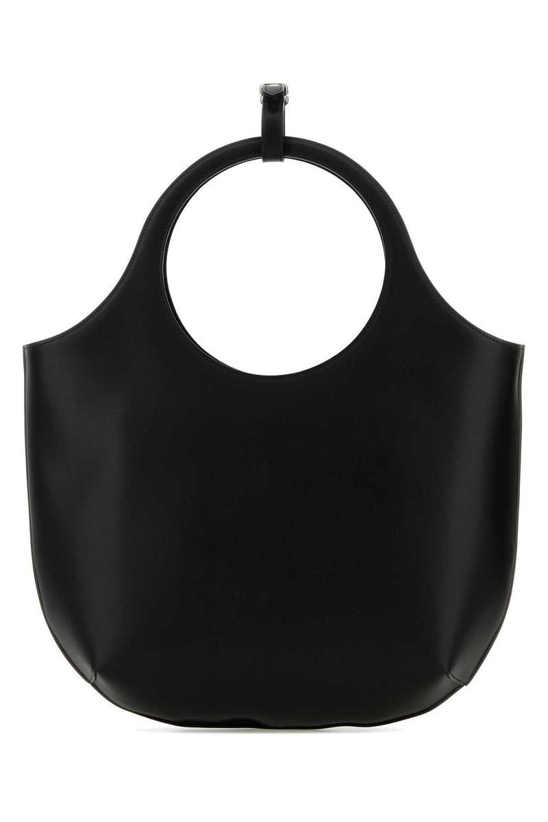Courreges Holy Shoulder Bag — Black