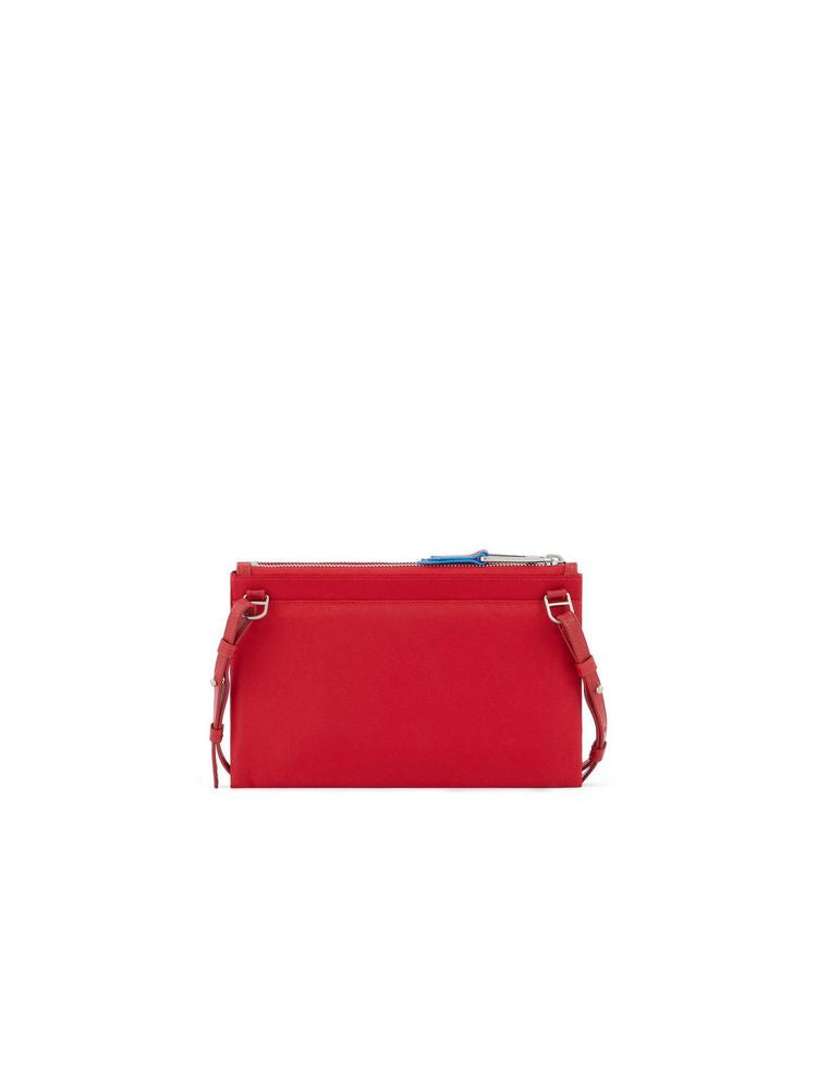 Piquadro Recycled Nylon Clutch — Red