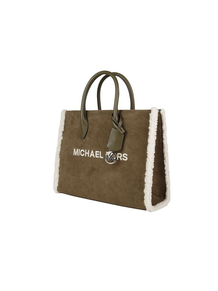Michael Kors Tote Bag — Olive Suede