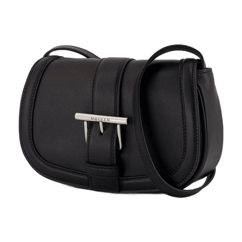 Alexander Mcqueen Mini Bag — Black Calfskin