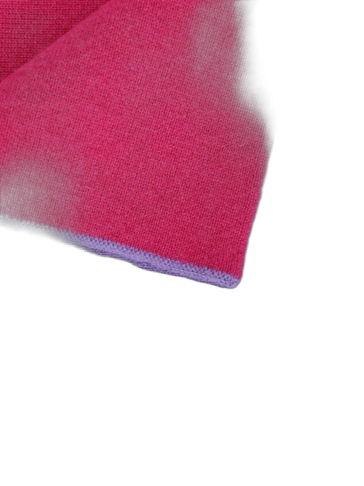 Pinko Logo-Printed Wool Scarf — Purple Scarfs