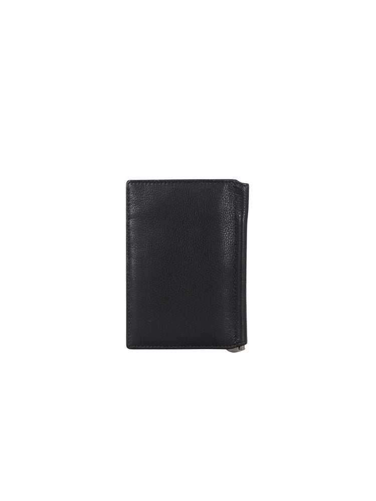 Momo Design Genuine Leather Card Case — Black Cases