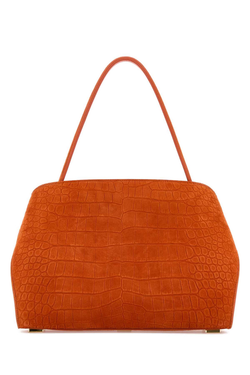 Ferragamo Siena Shoulder Bag — Orange