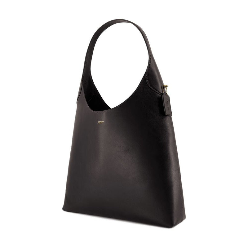 Coach Brooklyn Shoulder Bag — Black Cowhide