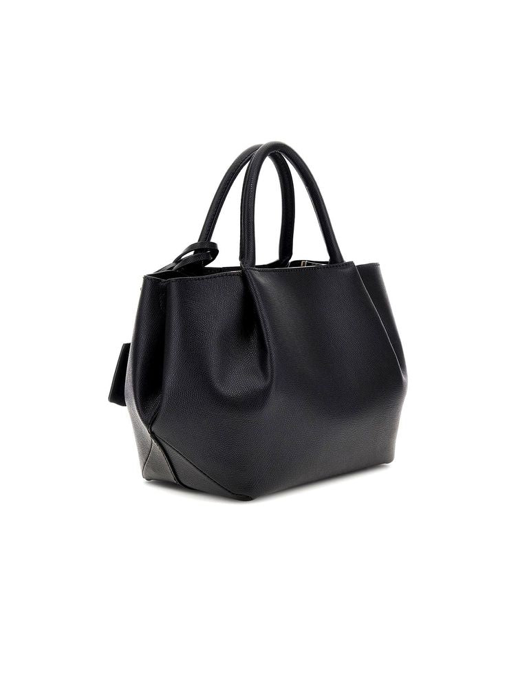 Guess Amorette Girlfriend Shoulder Bag — Black Polyurethane