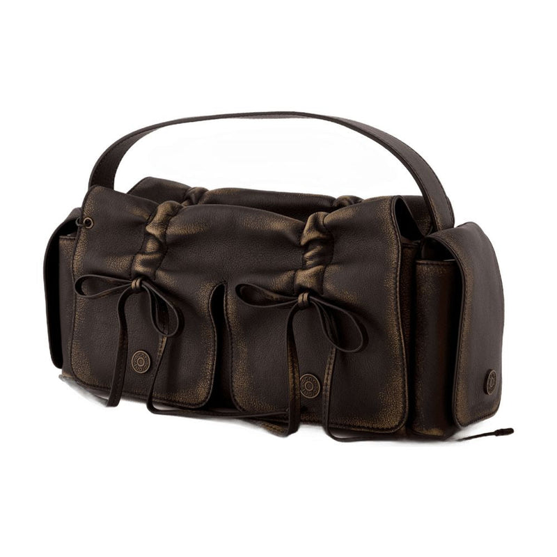 Acne Studios Shoulder Bag — Brown Calfskin