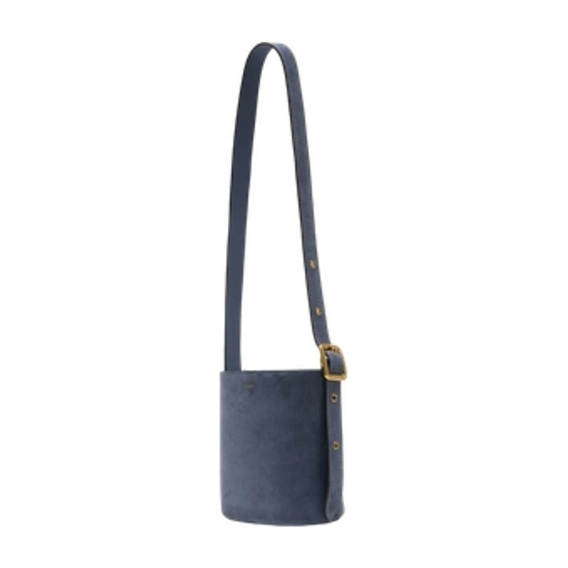 Coach Bleecker 21 Shoulder Bag — Blue Calfskin