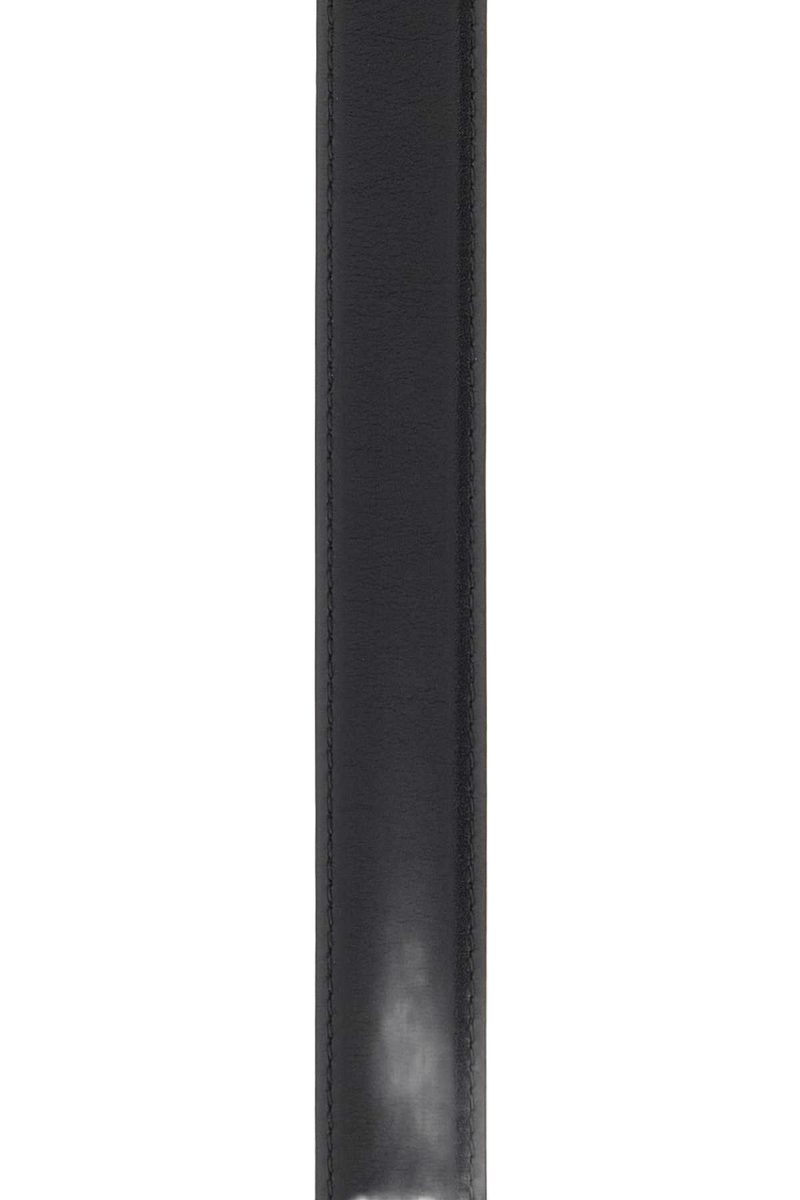 Dolce & Gabbana Leather Belt — Black