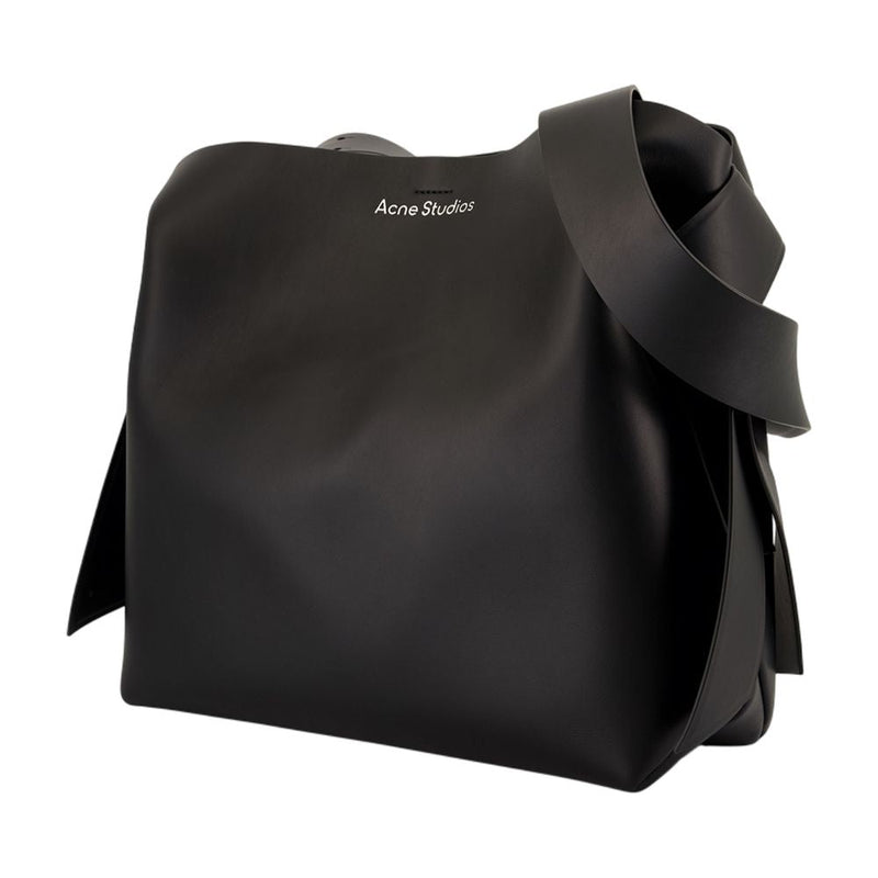 Acne Studios Shoulder Bag — Black Calfskin