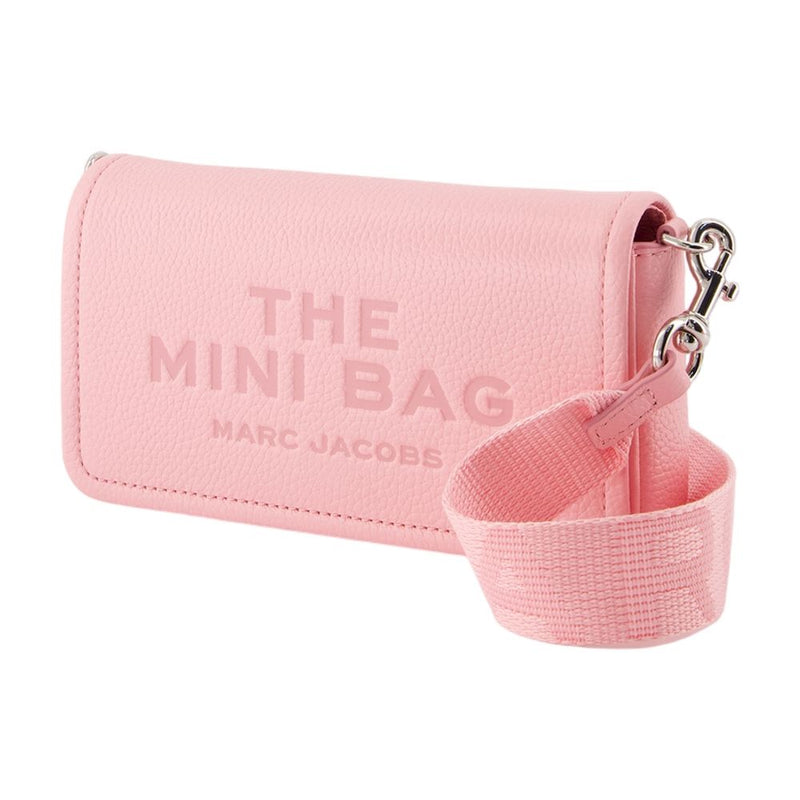 Marc Jacobs Pebbled Cowhide Crossbody Bag — Pink
