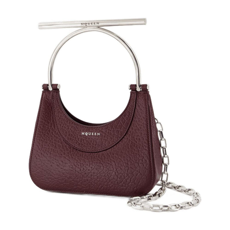 Alexander Mcqueen Shoulder Bag — Red Lambskin