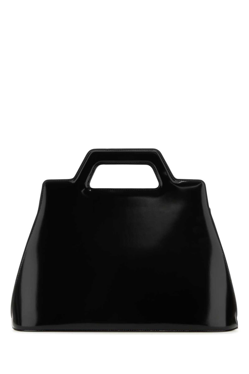 Ferragamo Wanda Top Handle Bag — Black