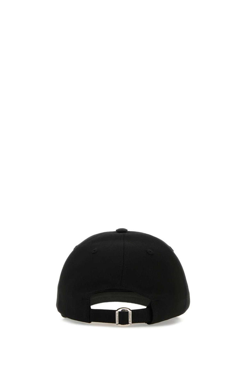 Valentino Garavani 4w2hda25zdh Logo-Embroidered Baseball Cap — Black Caps