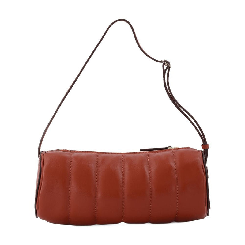 Manu Atelier Shoulder Bag — Red Leather