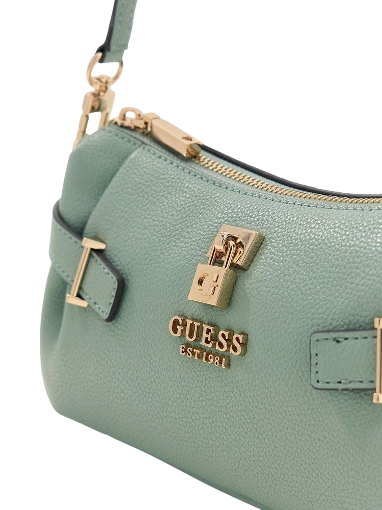 Guess Crossbody Bag — Green Polyurethane