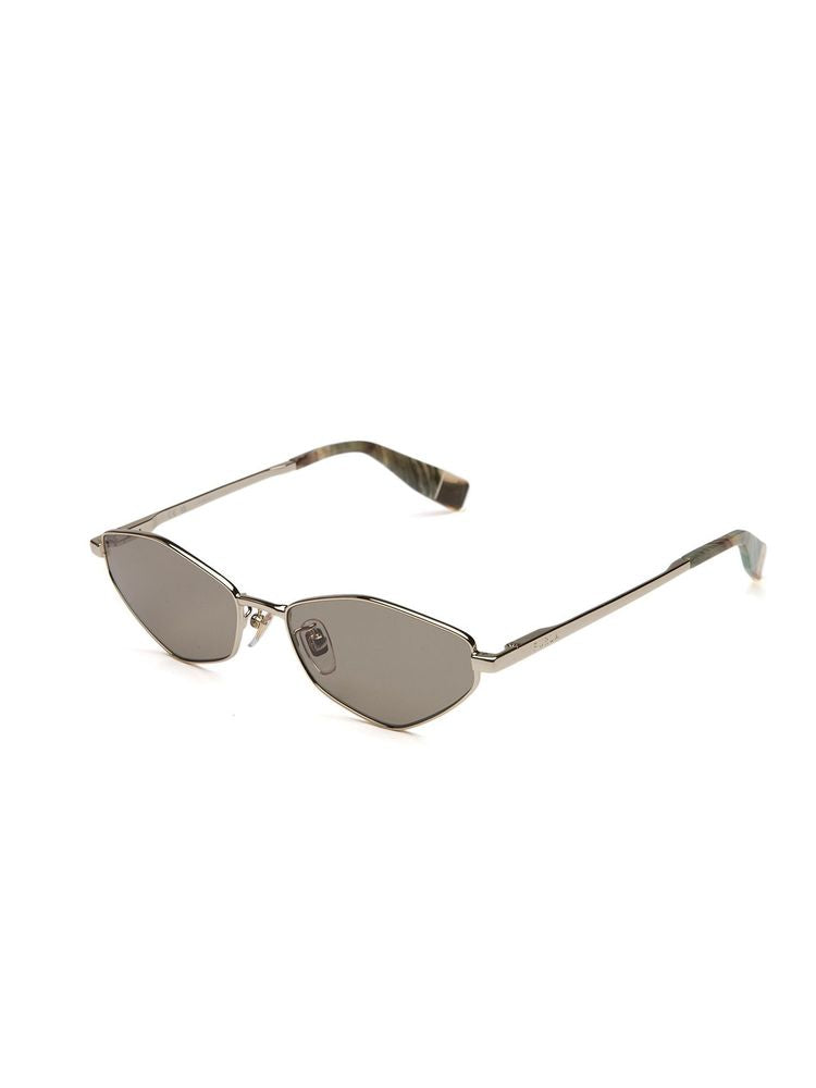 Furla Sfub17 Metal Aviator Sunglasses — Gold