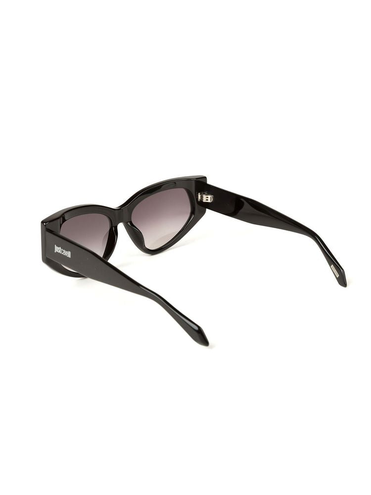 Just Cavalli Sjc169 Cat-Eye Acetate Sunglasses — Black