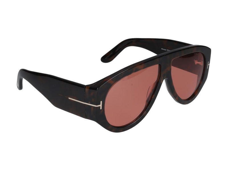Tom Ford Ft1044 Injected Pilot Sunglasses — Black