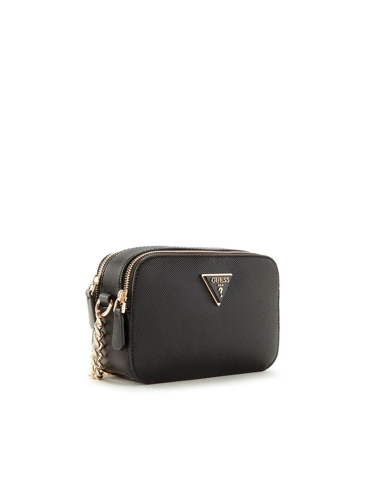 Guess Crossbody Bag — Black Polyurethane