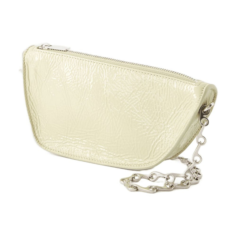 Burberry Micro Sling Crossbody Bag — Beige Lambskin