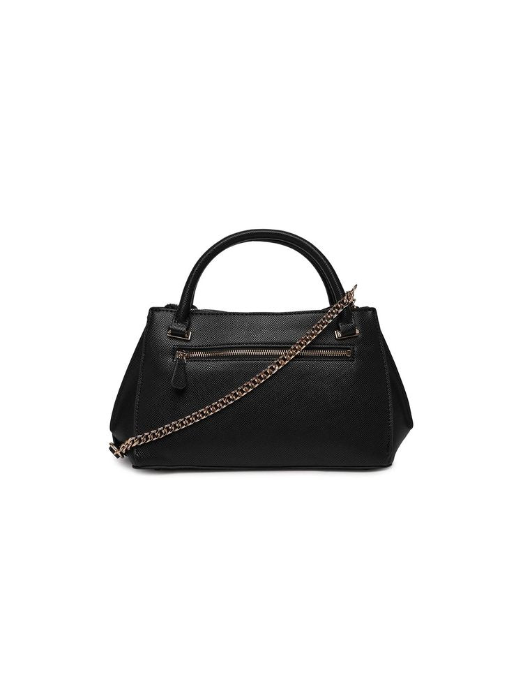 Guess Serenova Shoulder Bag — Black Polyurethane