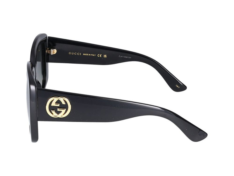 Gucci Gg0141sn Sunglasses — Black Acetate