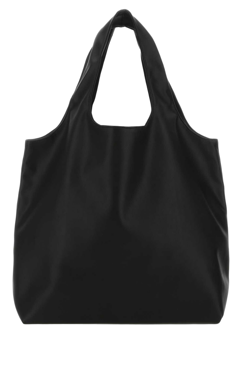 A.p.c. Logo-Print Tote Shoulder Bag — Black