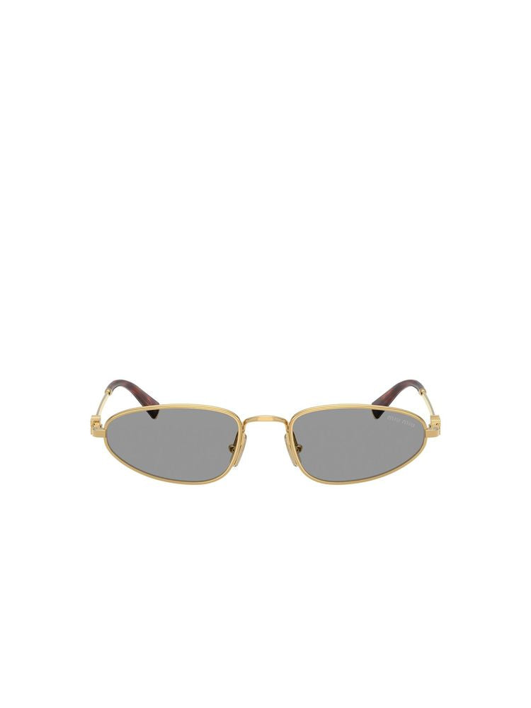 Miu Miu A52s Sunglasses — Gold Metal