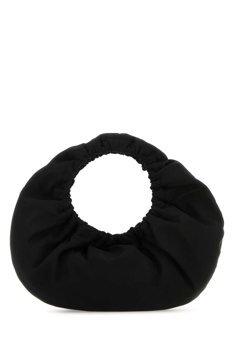 Alexander Wang Crescent Top Handle Bag — Black