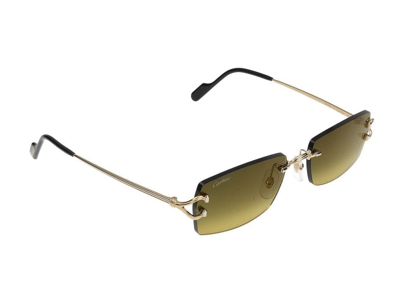 Cartier Ct0550s Sunglasses — Gold Metal