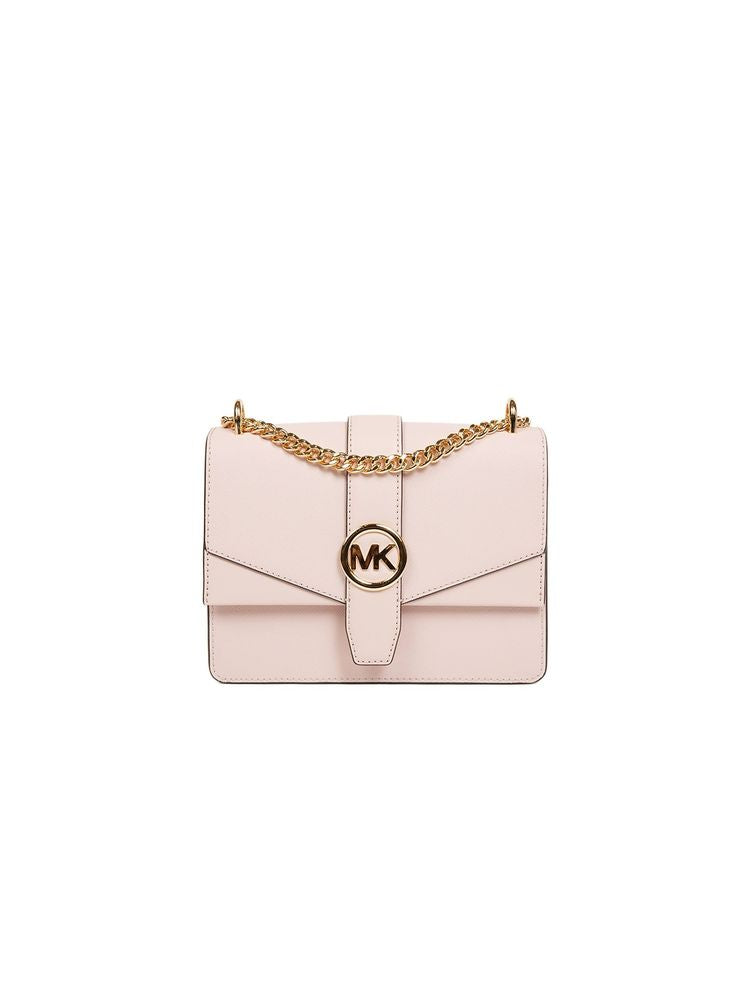 Michael Kors Greenwich Crossbody Bag — Pink Leather