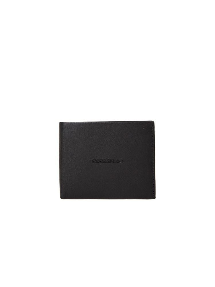 Momo Design Leather Wallet — Black