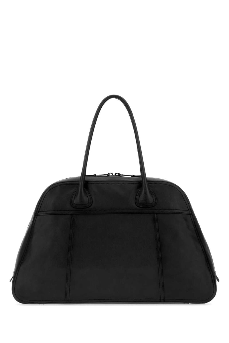 Miu Miu Vitello Leather Shoulder Bag — Black