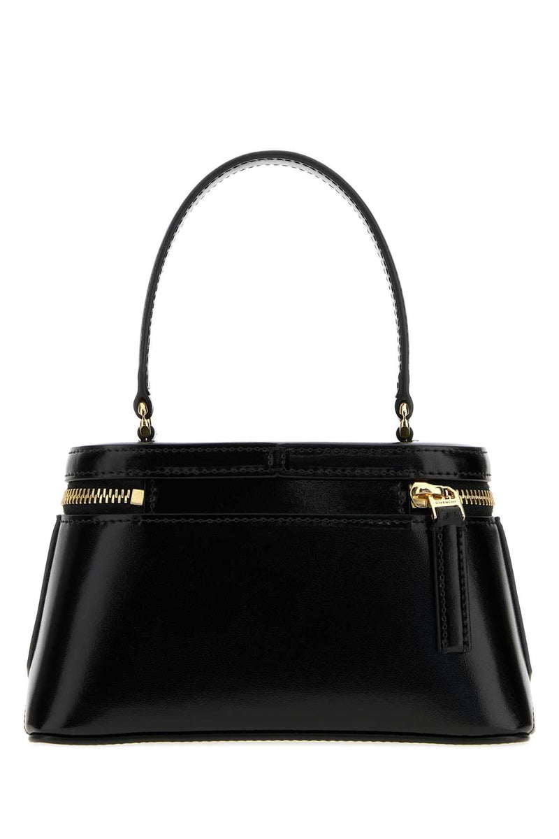 Givenchy Patent Leather Top Handle Bag — Black